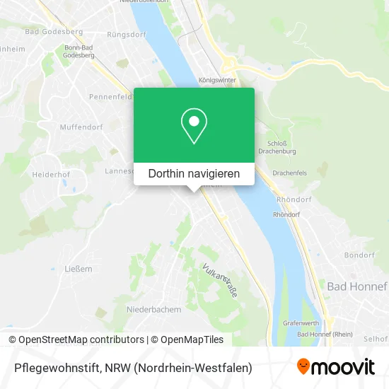 Pflegewohnstift Karte