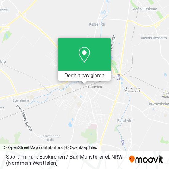 Sport im Park Euskirchen / Bad Münstereifel Karte
