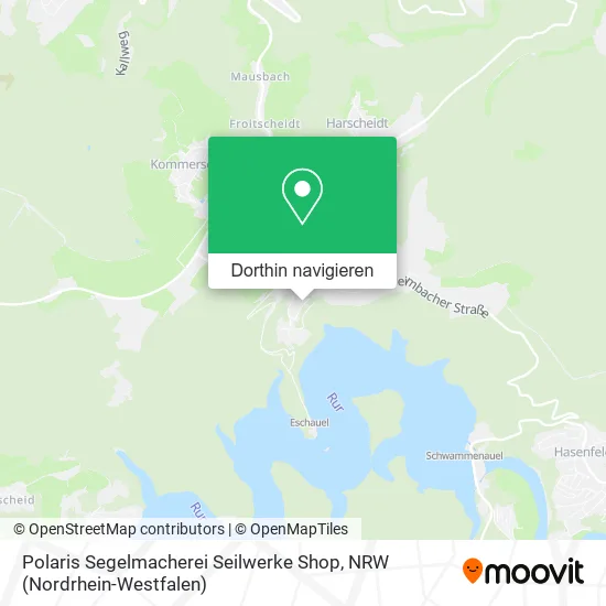 Polaris Segelmacherei Seilwerke Shop Karte