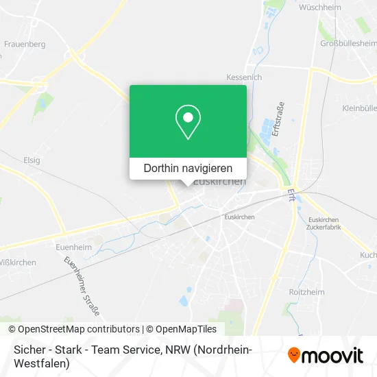 Sicher - Stark - Team Service Karte