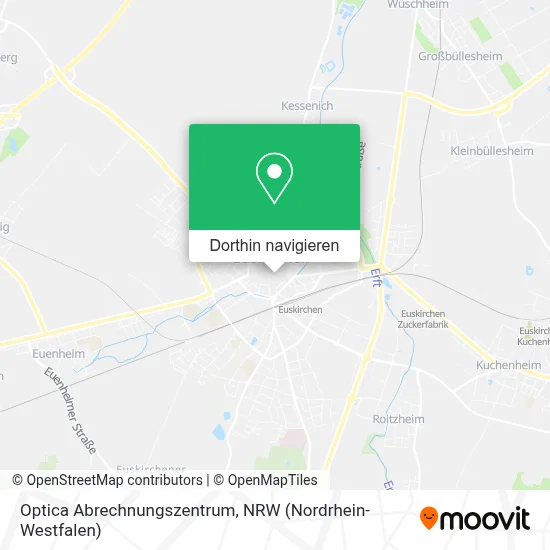 Optica Abrechnungszentrum Karte