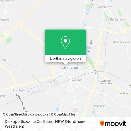 Dickopp Suzanne Coiffeure Karte