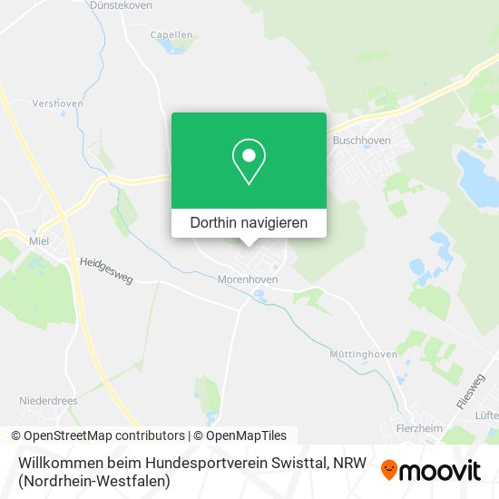 Willkommen beim Hundesportverein Swisttal Karte
