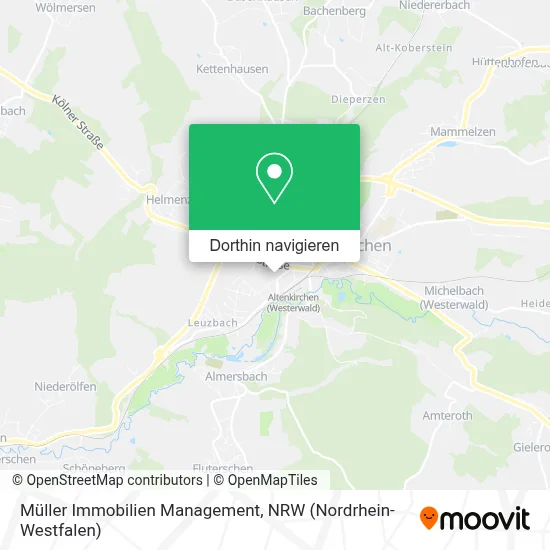 Müller Immobilien Management Karte