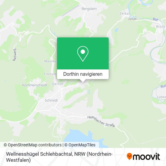 Wellnesshügel Schlehbachtal Karte