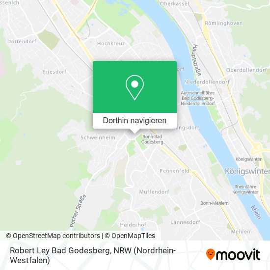 Robert Ley Bad Godesberg Karte