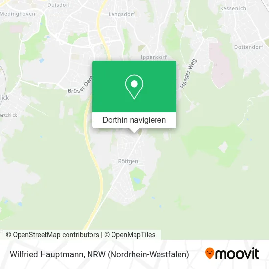 Wilfried Hauptmann Karte