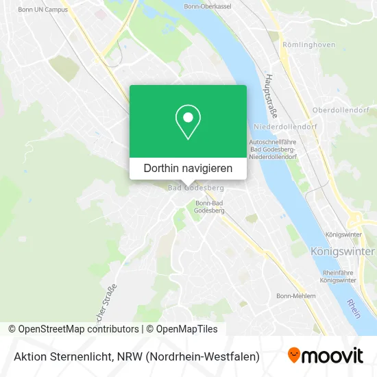 Aktion Sternenlicht Karte