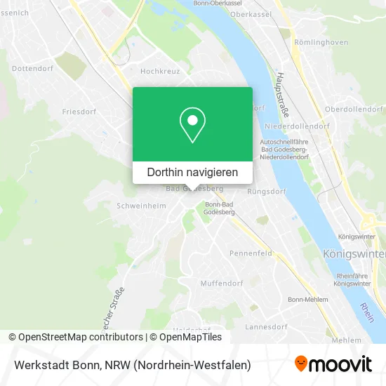 Werkstadt Bonn Karte