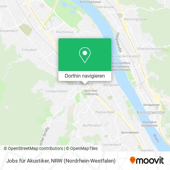 Jobs für Akustiker Karte