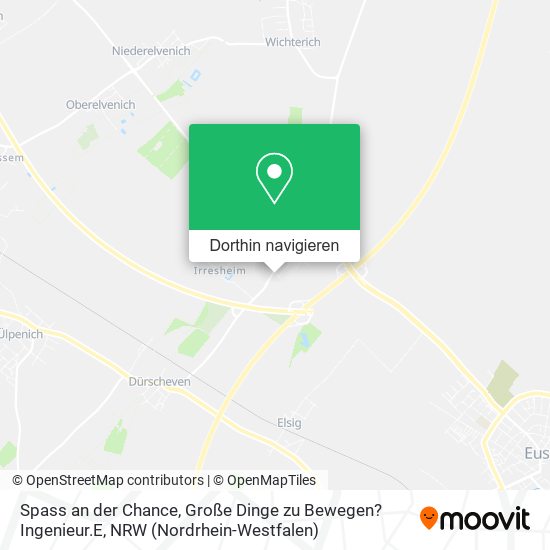 Spass an der Chance, Große Dinge zu Bewegen? Ingenieur.E Karte