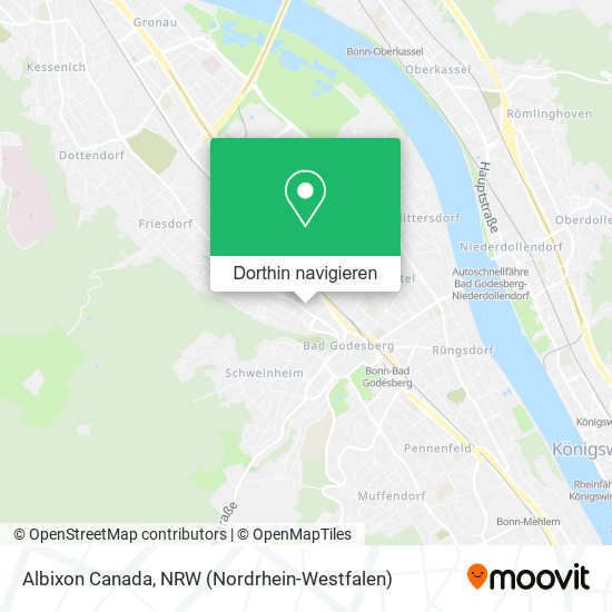 Albixon Canada Karte