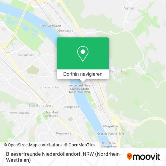 Blaeserfreunde Niederdollendorf Karte