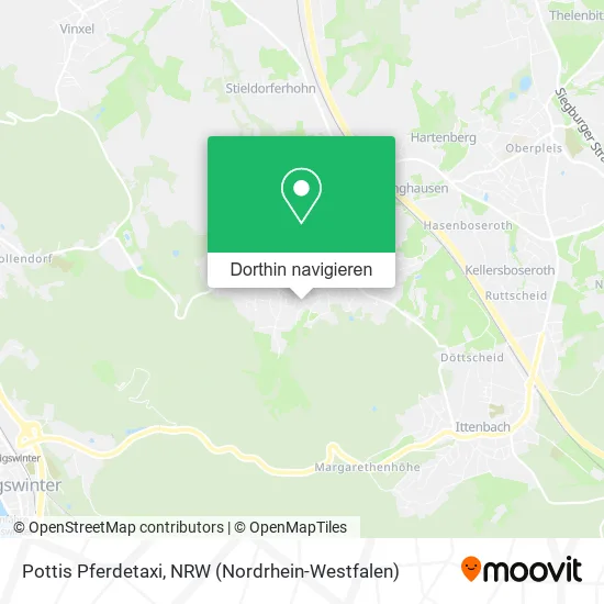 Pottis Pferdetaxi Karte