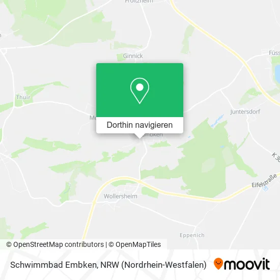 Schwimmbad Embken Karte