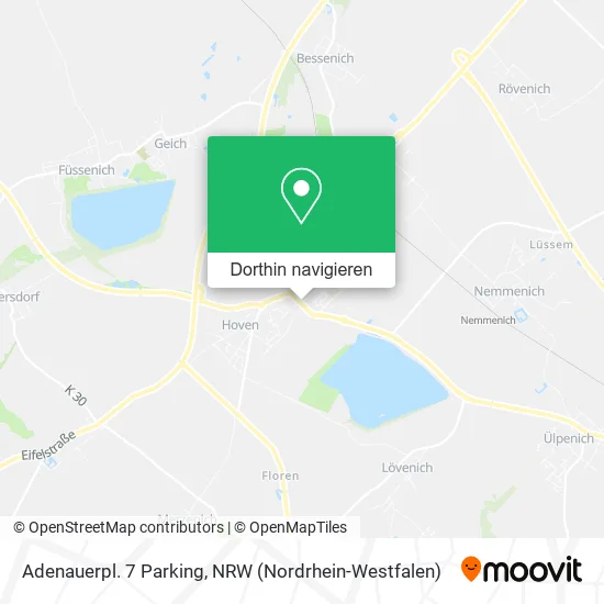 Adenauerpl. 7 Parking Karte