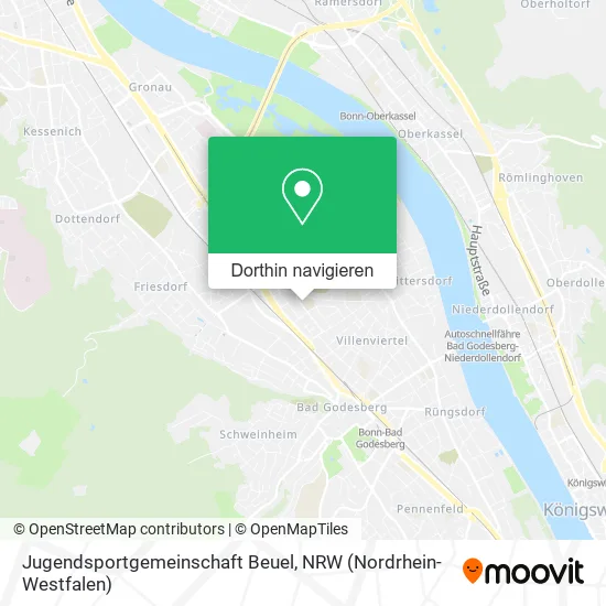 Jugendsportgemeinschaft Beuel Karte