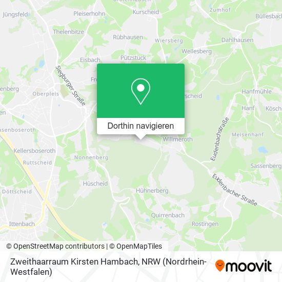 Zweithaarraum Kirsten Hambach Karte