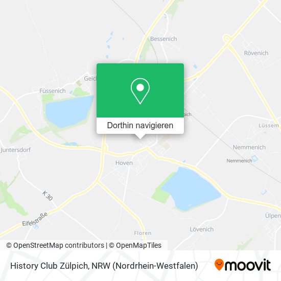History Club Zülpich Karte