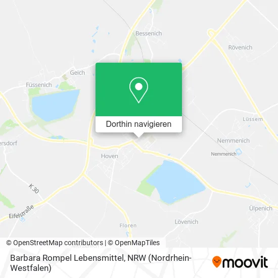 Barbara Rompel Lebensmittel Karte