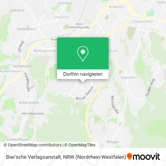 Bier'sche Verlagsanstalt Karte