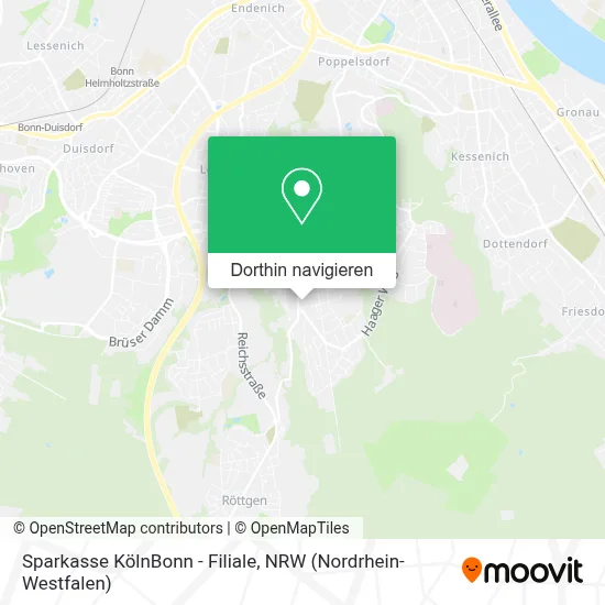 Sparkasse KölnBonn - Filiale Karte