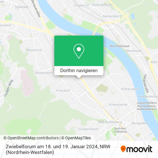 Zwiebelforum am 18. und 19. Januar 2024 Karte