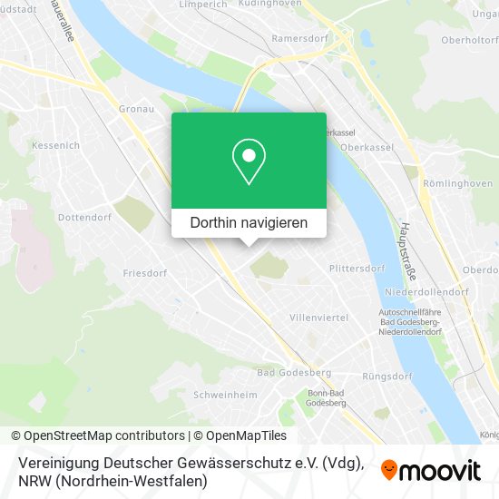 Vereinigung Deutscher Gewässerschutz e.V. (Vdg) Karte