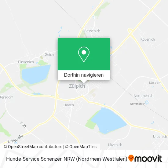 Hunde-Service Schenzer Karte