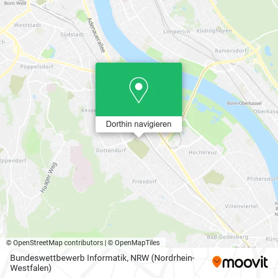 Bundeswettbewerb Informatik Karte