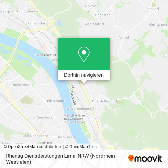 Rhenag Dienstleistungen Lima Karte
