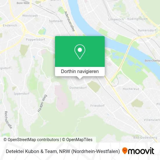 Detektei Kubon & Team Karte