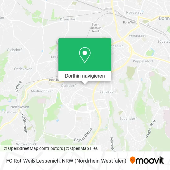 FC Rot-Weiß Lessenich Karte