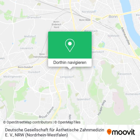 Deutsche Gesellschaft für Ästhetische Zahnmedizin E. V. Karte