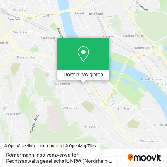 Römermann Insolvenzverwalter Rechtsanwaltsgesellschaft Karte
