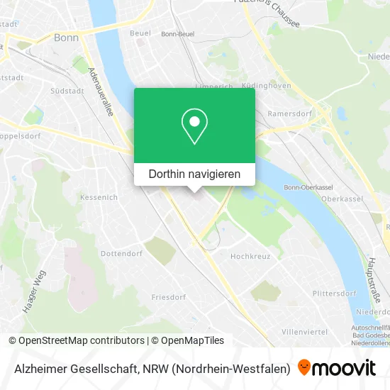 Alzheimer Gesellschaft Karte