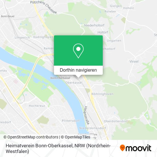 Heimatverein Bonn-Oberkassel Karte