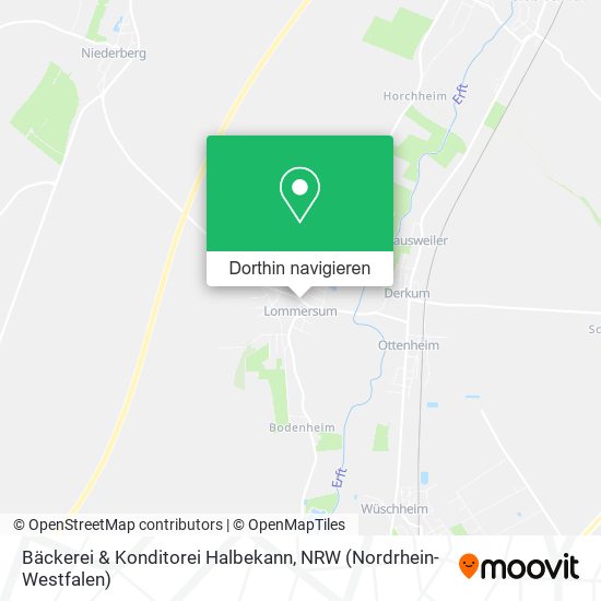 Bäckerei & Konditorei Halbekann Karte