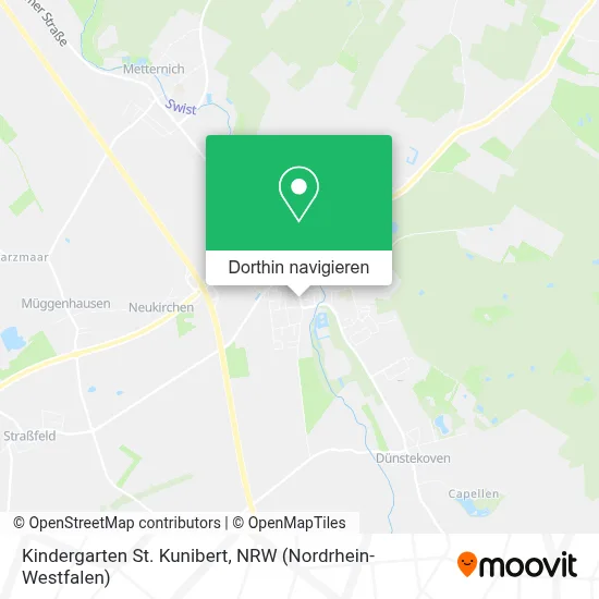 Kindergarten St. Kunibert Karte