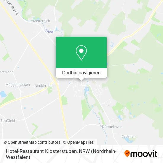 Hotel-Restaurant Klosterstuben Karte