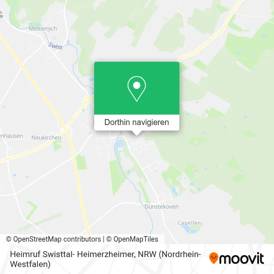 Heimruf Swisttal- Heimerzheimer Karte