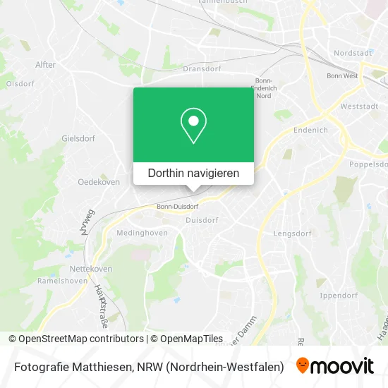 Fotografie Matthiesen Karte