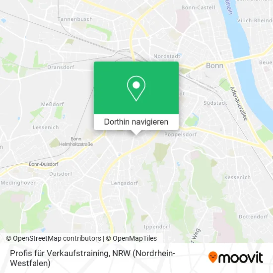 Profis für Verkaufstraining Karte