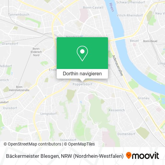 Bäckermeister Blesgen Karte