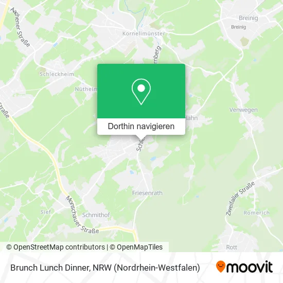 Brunch Lunch Dinner Karte