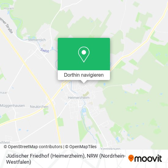 Jüdischer Friedhof (Heimerzheim) Karte