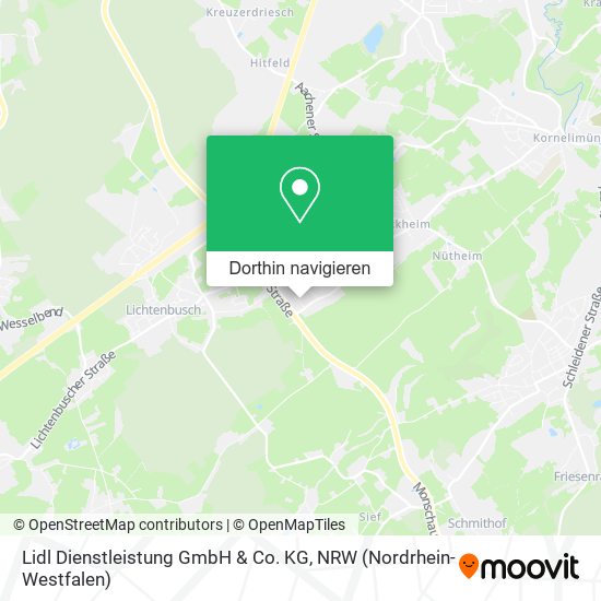 Lidl Dienstleistung GmbH & Co. KG Karte