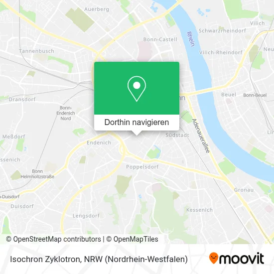 Isochron Zyklotron Karte