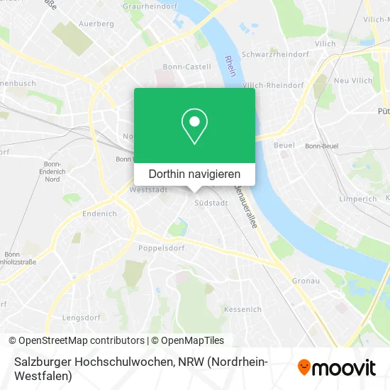 Salzburger Hochschulwochen Karte