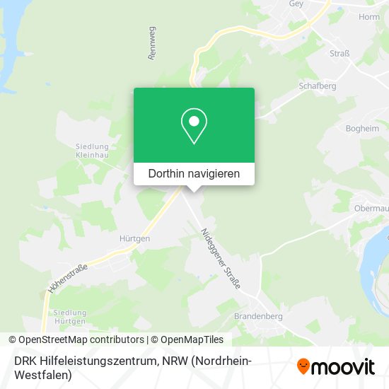 DRK Hilfeleistungszentrum Karte